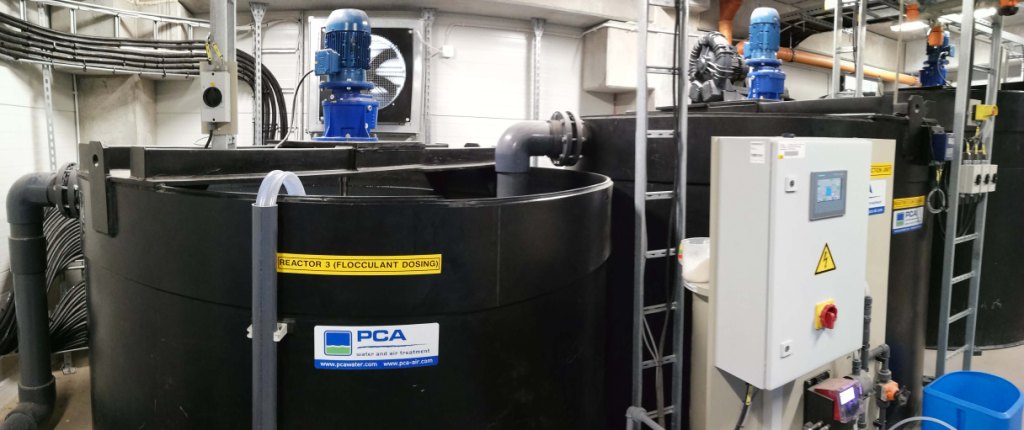 Water pretreatment at Gustav Wolf, PCA water