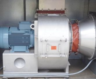 centrifugal fan fume extraction