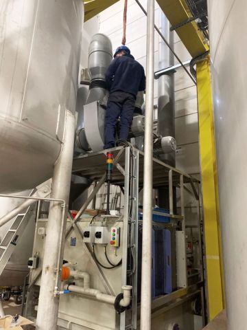 Ref two stage air purification installation 2