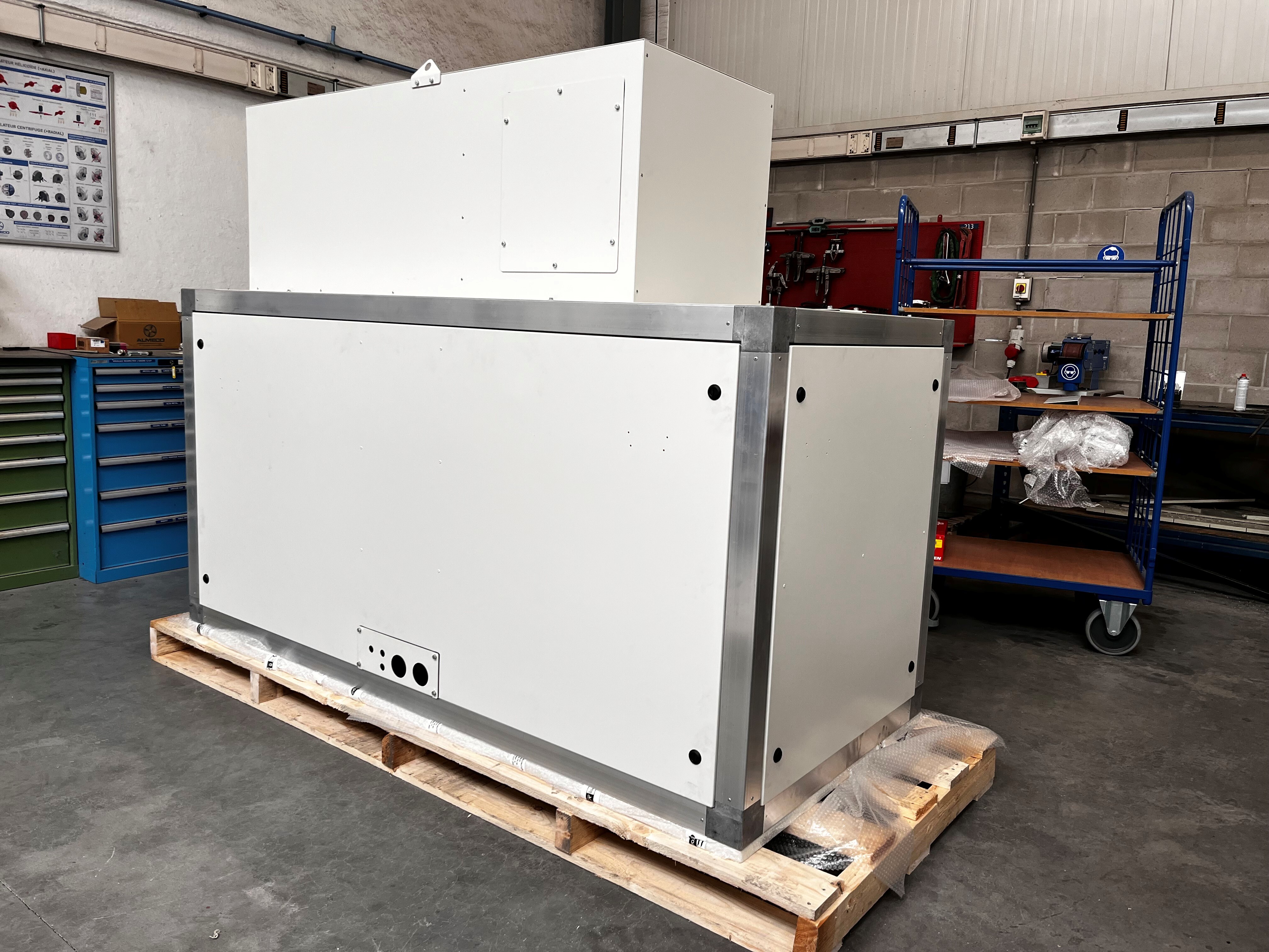 Capotage sur compresseur