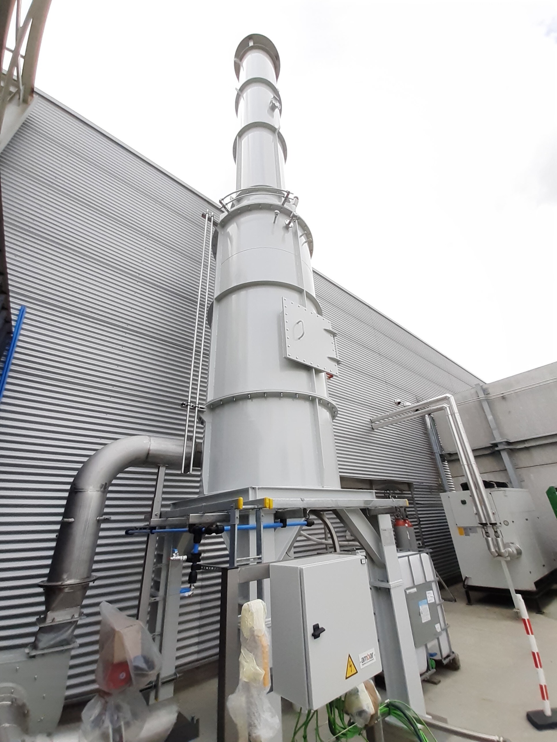 Vesuvius direct thermal oxidizer