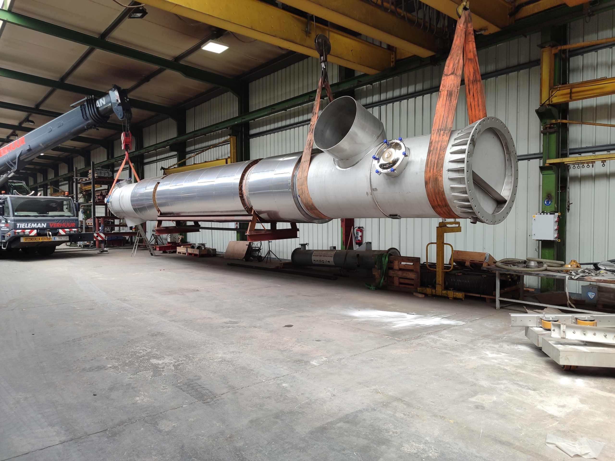 heat exchanger in the Proceq workplace