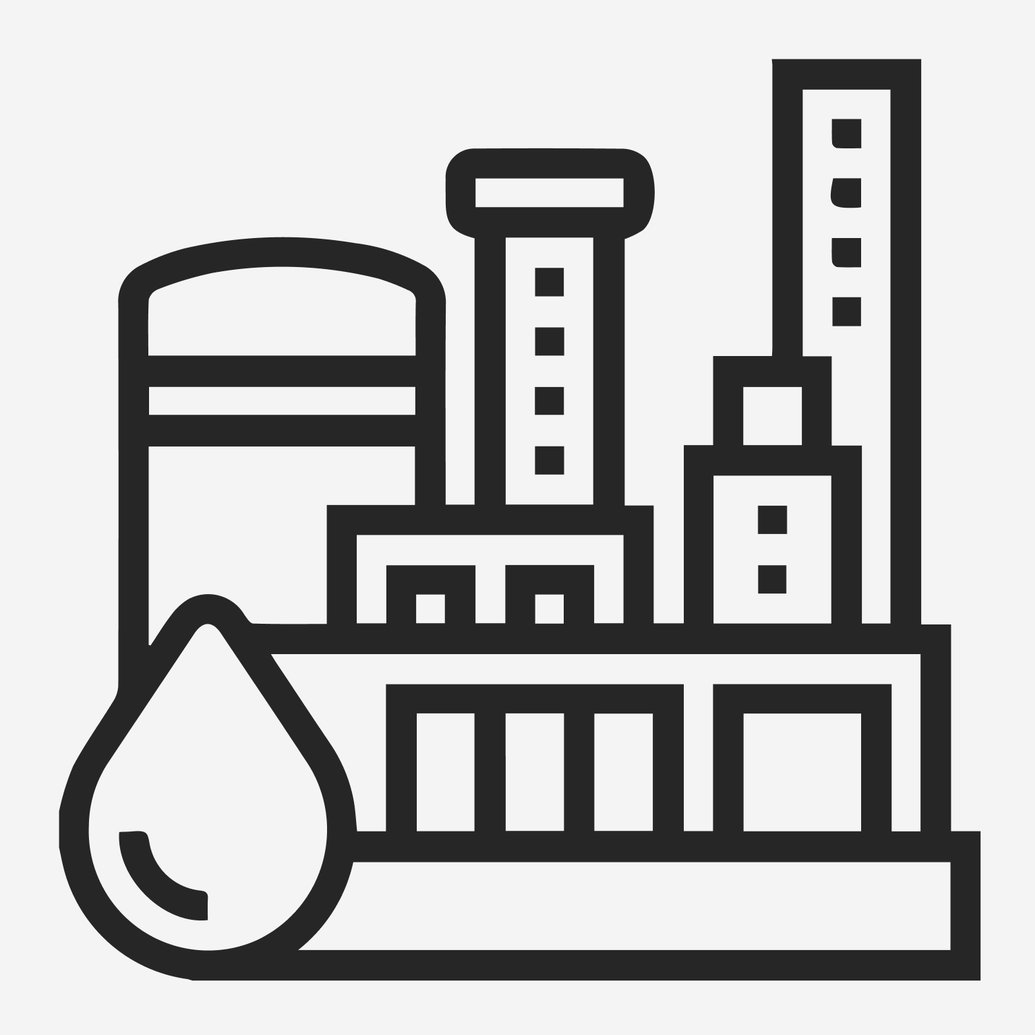 Petrochemical icon